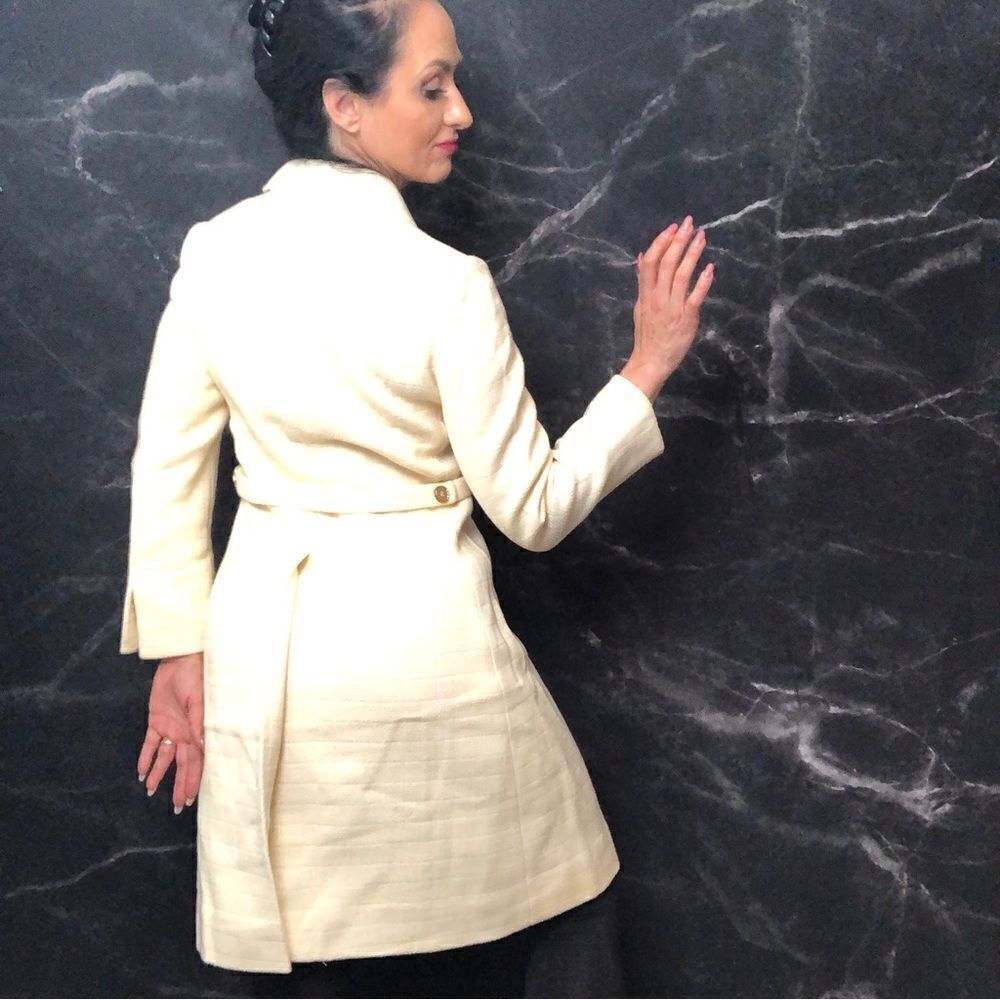 Miss Style beautiful lined vintage coat - Picture 3 of 5